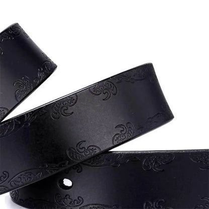 Y2K Subtle Intertwine Leather Belt
