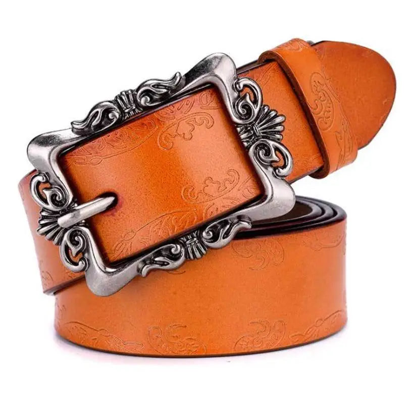 Y2K Subtle Intertwine Leather Belt