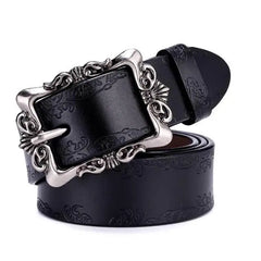 Y2K Subtle Intertwine Leather Belt