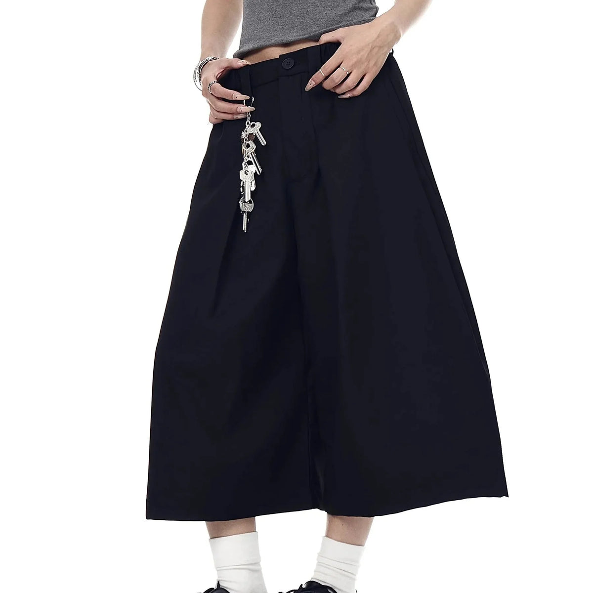 Y2K Suitstyle Long Jorts