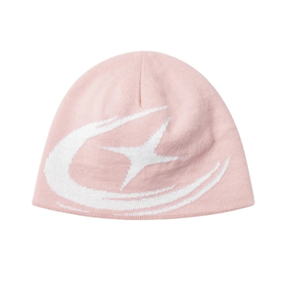 Y2K Summer Star Sky Graphic Beanie