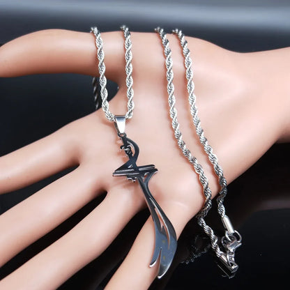 Y2K Sword Pendant Necklace