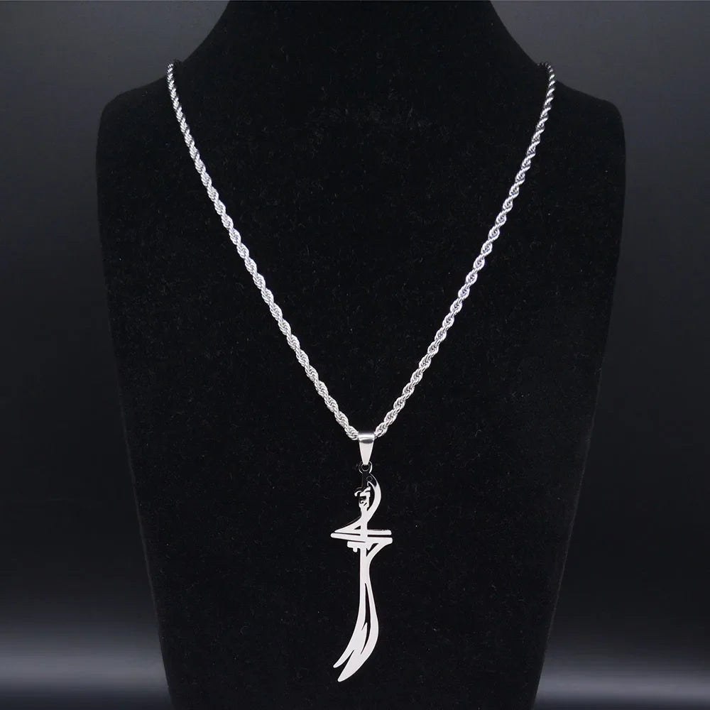 Y2K Sword Pendant Necklace
