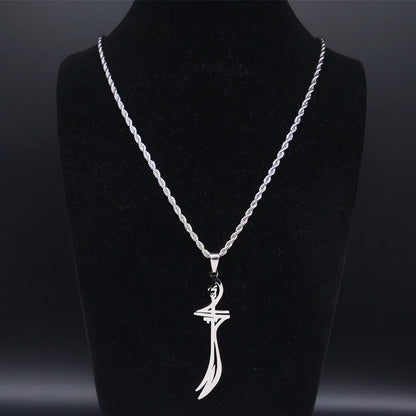Y2K Sword Pendant Necklace