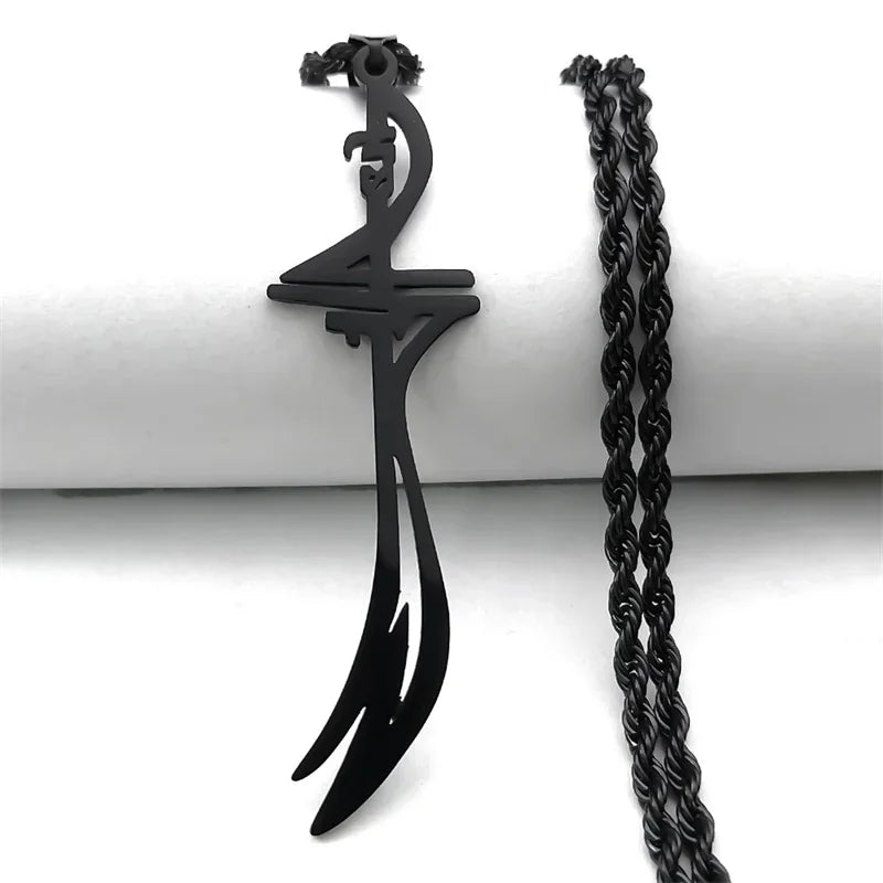 Y2K Sword Pendant Necklace