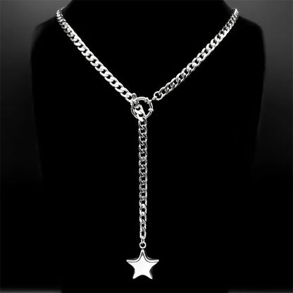 Y2K Symbolic Long Chain Y Necklace
