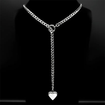 Y2K Symbolic Long Chain Y Necklace