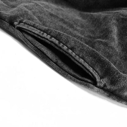Y2K The Savoir Graphic Black Hoodie