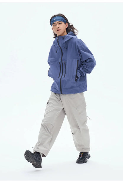Y2K TripleGuard HardShell Sealed Outdoor Waterproof Jacket Coat