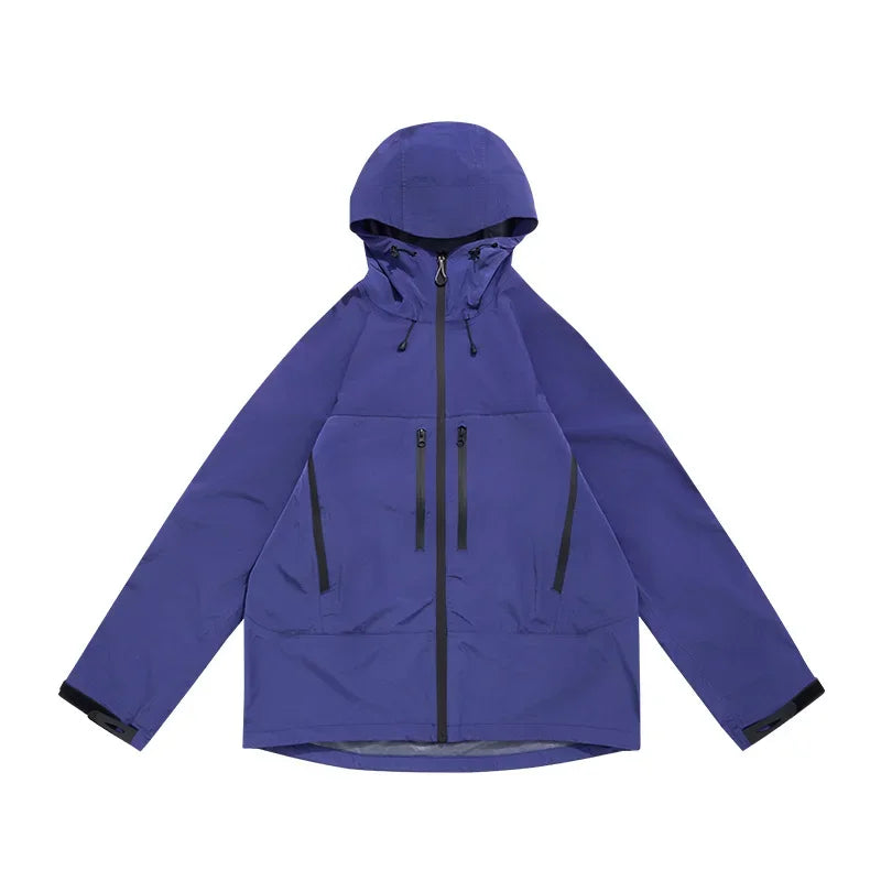 Y2K TripleGuard HardShell Sealed Outdoor Waterproof Jacket Coat