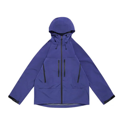 Y2K TripleGuard HardShell Sealed Outdoor Waterproof Jacket Coat