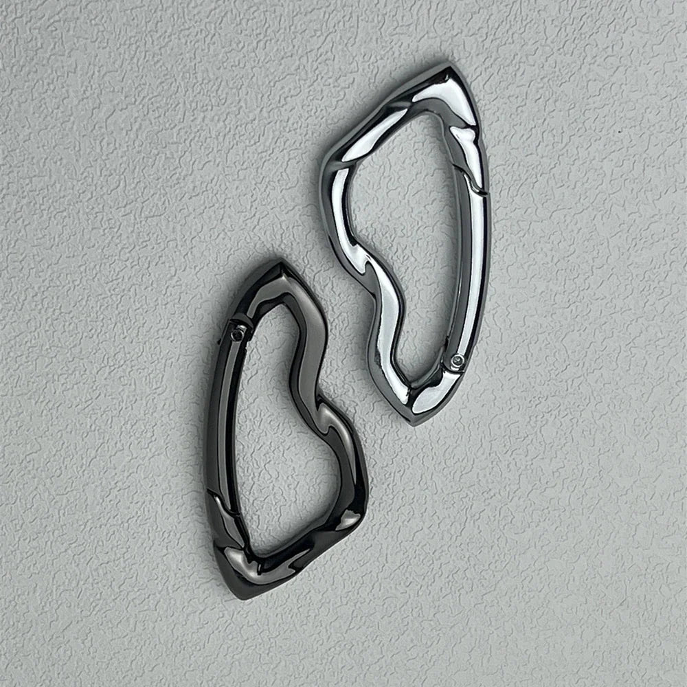 Y2K Twisted Metal Carabiner Keychain