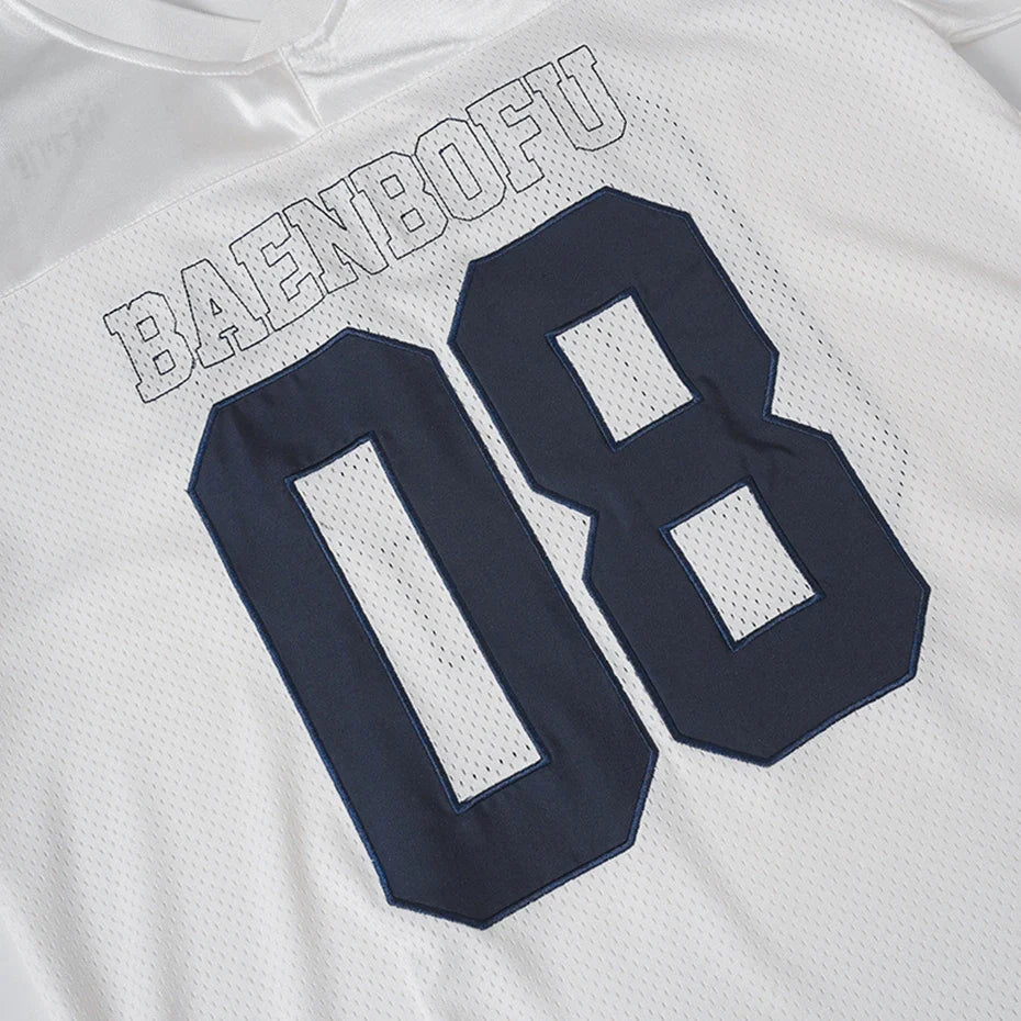 Y2K Two Stars Football Jersey