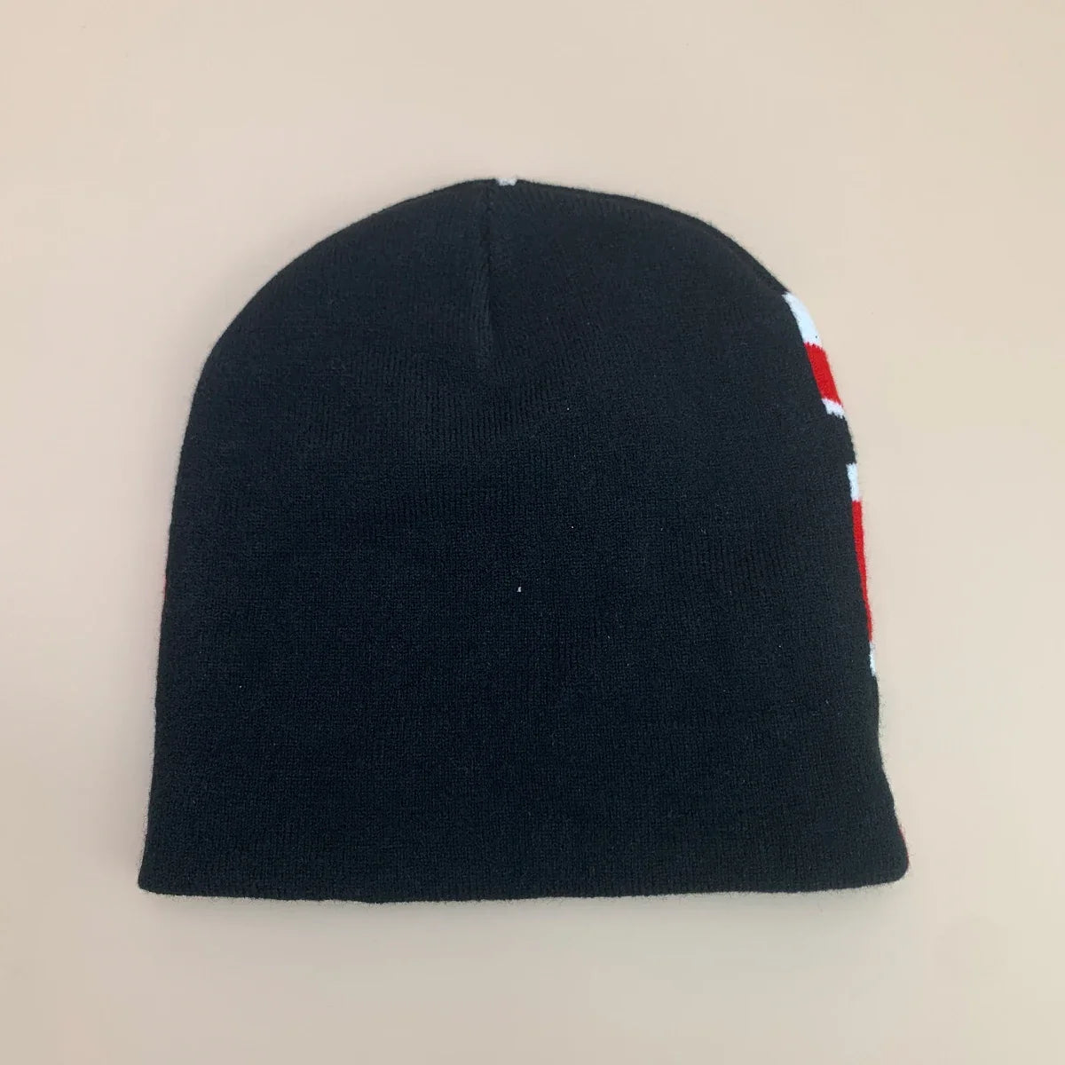 Y2K Union Jack Graphic Beanie