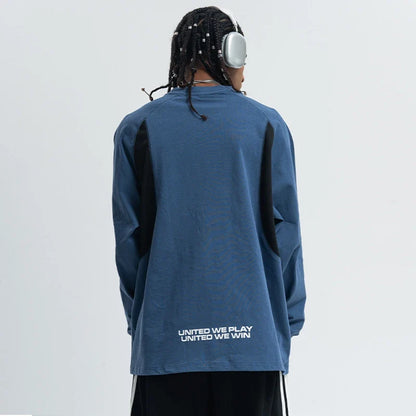 Y2K "United" Graphic Long Sleeve Top