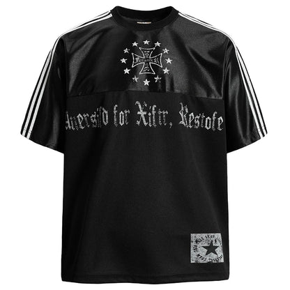 Y2K Vintage Biker Old School Training Jersey