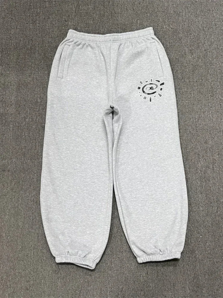 Y2K Vintage Graphic Baggy Sweatpants Jogger Trousers