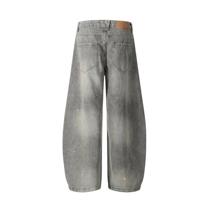 Y2K Vintage Heavy Baggy Denim Barrel Jeans