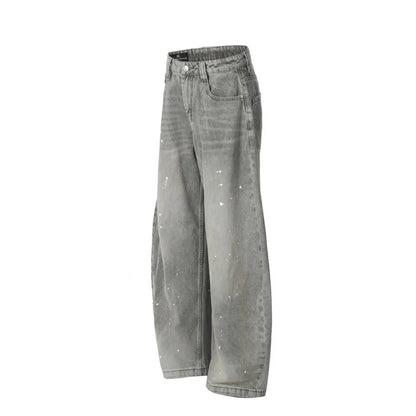 Y2K Vintage Heavy Baggy Denim Barrel Jeans