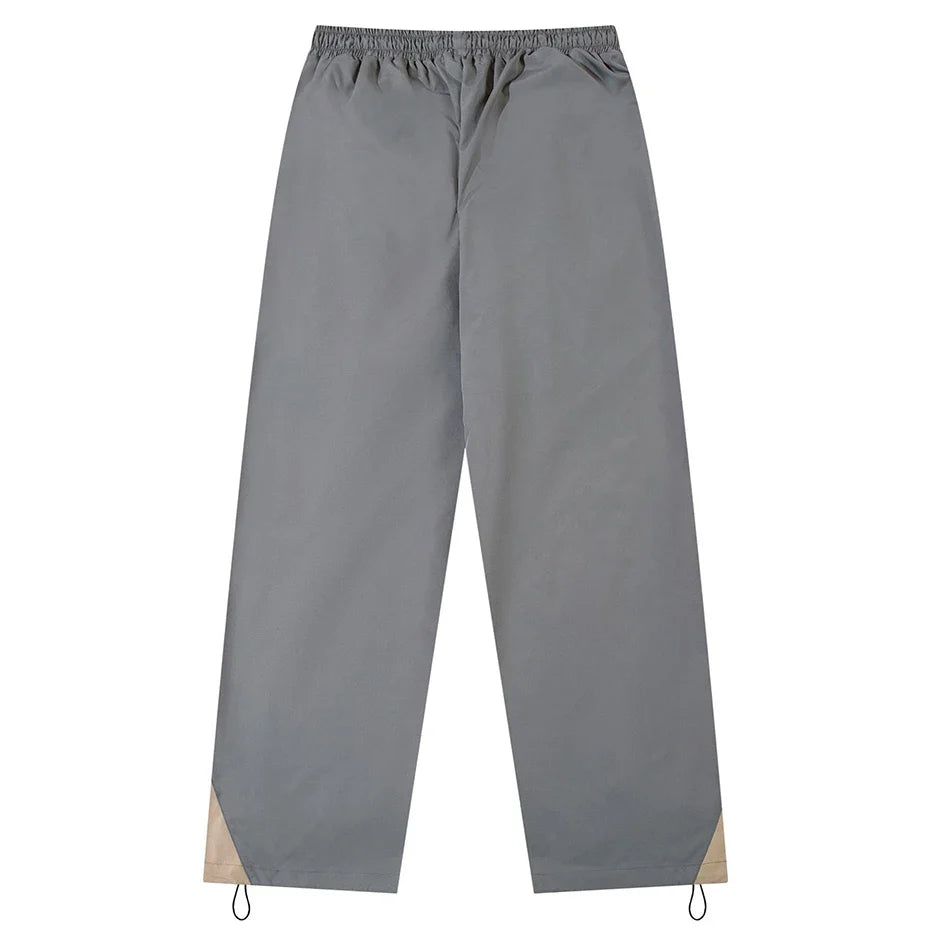 Y2K Vintage Panelled Parachute Trousers