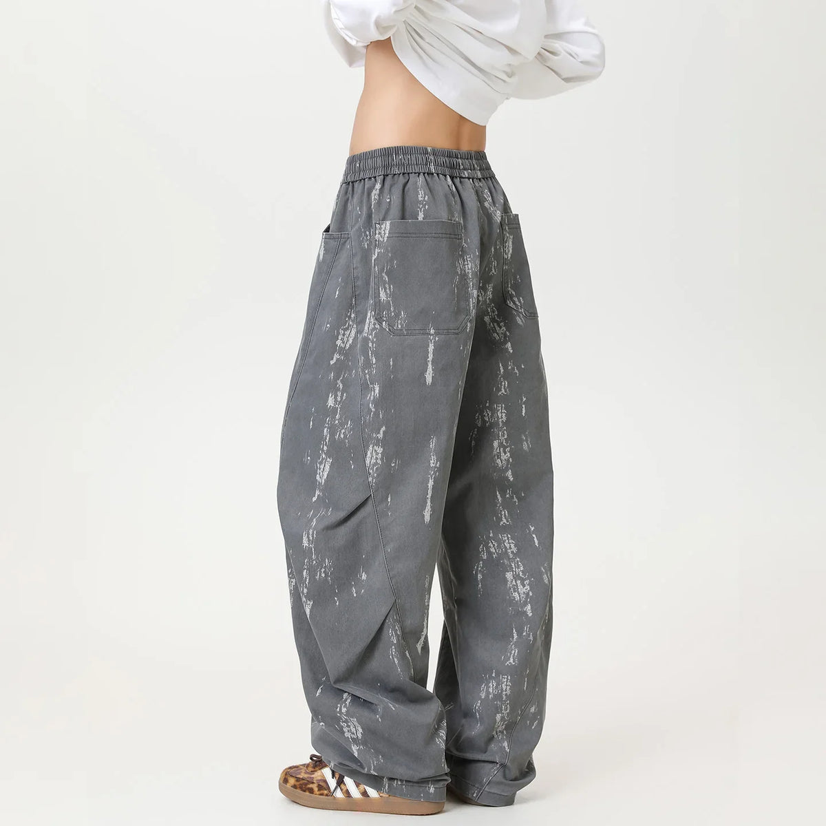 Y2K Vintage Urban Baggy Barrel Jeans