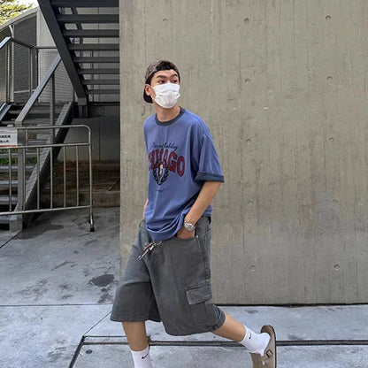 Y2K Washed Cargo Shorts