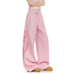 Y2K Wide Leg High Waist Sweatpants Joggers Trousers