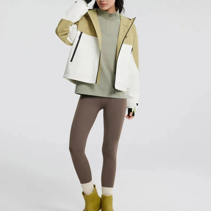 Y2K Womens Short Waterproof Windbreaker Jacket