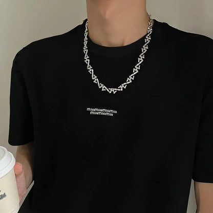 Y2K Z Chain Necklace