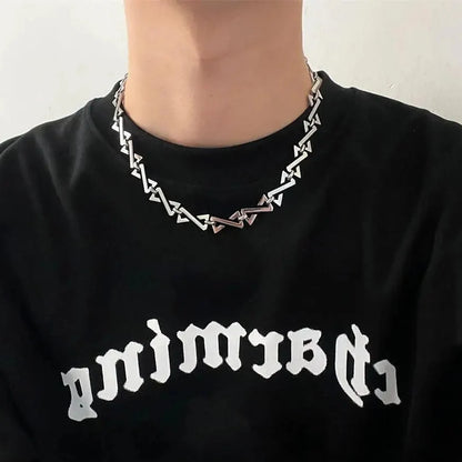 Y2K Z Chain Necklace