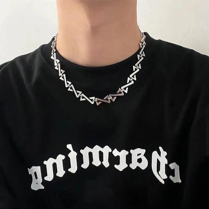 Y2K Z Chain Necklace