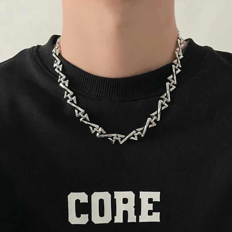 Y2K Z Chain Necklace