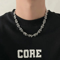Y2K Z Chain Necklace