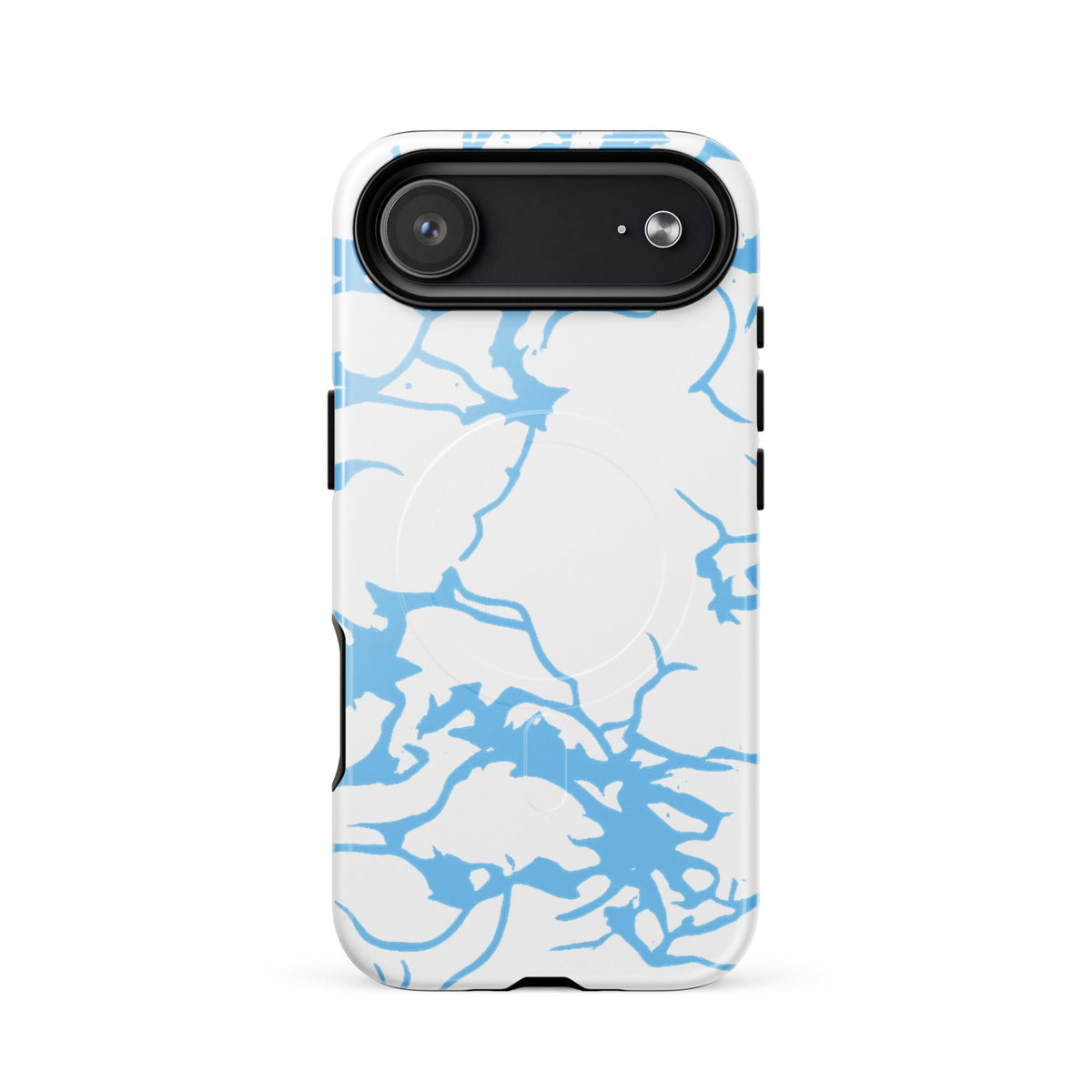 Y2K iPhone Artic Blue Camo MagSafe Case